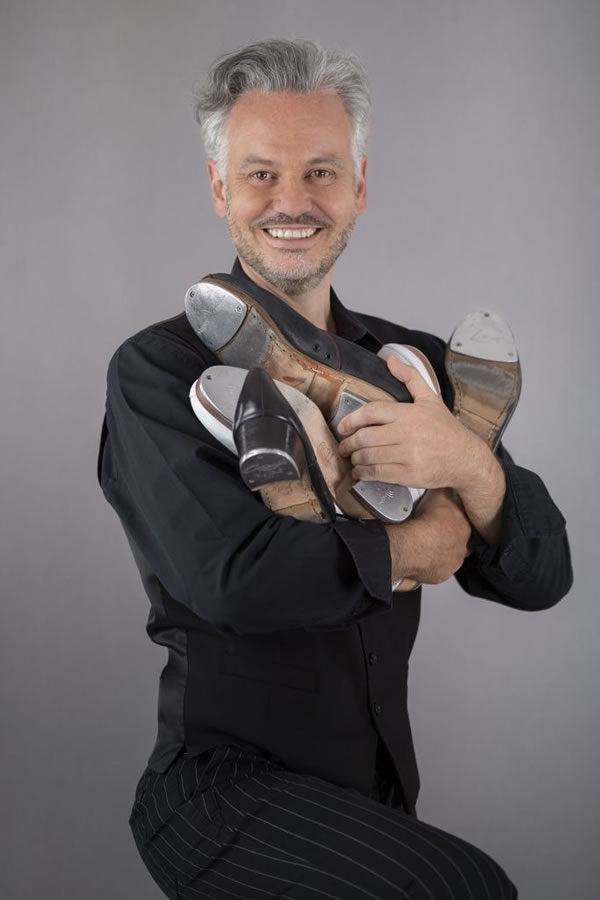 Frédéric Tailhan, professeur de danse de claquettes, équipe pédagogique de l'école de danse d'Anne Chevrier-Cremer
